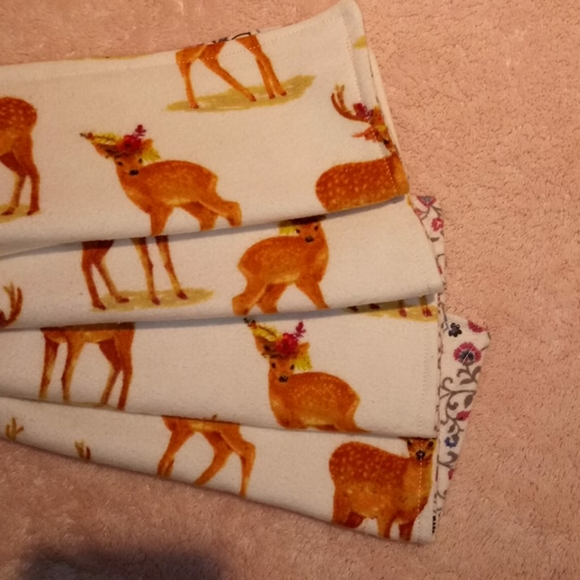 Homemade Baby Deer/Fawn Baby Blanket - Picture 5 of 6